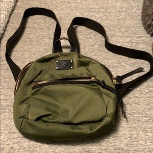 Small green & black Foly + Corinna backpack